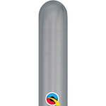 Globos de Latex Chrome Silver 260Q (100)