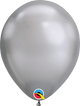 Chrome Silver 7″ Latex Balloons (100)