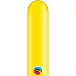 Qualatex Latex Citrine Yellow 260Q Latex Balloons (100)