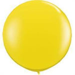 Qualatex Latex Citrine Yellow 36″ (3′ Spherical) Latex Balloons (2)