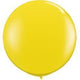 Citrine Yellow 36″ (3′ Spherical) Latex Balloons (2)