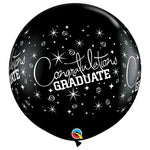 Qualatex Latex Congratulations Graduate 36″ Latex Balloons (2 count)
