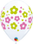 Qualatex Latex Daisies Flower Printed 11" Latex Balloons (50 count)