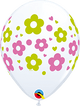 Daisies Flower Printed 11″ Latex Balloons (50 count)
