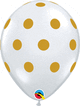 Diamond Clear Big Polka Dots 11″ Latex Balloons (50 count)