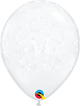 Diamond Clear Butterflies-A-Round 11″ Latex Balloons (50)