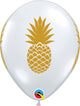Diamond Clear Pineapple 11″ Latex Balloons (50 count)