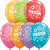 Qualatex Latex Festive Assortment Fiesta Swirls 11″ Latex Balloons (50 count)