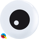 Friendly Eyeball TopPrint Globos de látex de 5″ (100 unidades)