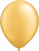 Globos de látex dorados de 11″ (100 unidades)
