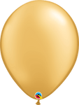 Qualatex Latex Gold 16″ Latex Balloons (50)