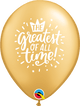 The Greatest of All Time 11″ Latex Balloons (50 count)