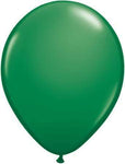 Globos de látex verdes de 11″ (100 unidades)