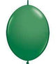 Globos de Látex QuickLink Verde 12″ (50)