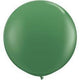 Green 36″ (3′ Spherical) Latex Balloons (2)