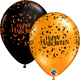 Halloween Moons & Stars-A-Round 11′ Latex Balloons (50 count)