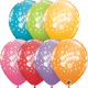 Happy Birthday with Candy 11″ Latex Balloons (50 Count)