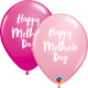 Happy Mother's Day Pink Wild Berry 11″ Globos de látex (50 unidades)