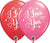 Qualatex Latex I Love You Hearts Script 11″ Latex Balloons (50 count)