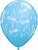 Qualatex Latex It's A Boy Pale Blue 11″ Latex Balloons (50)