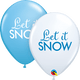 Let it Snow Surtido de globos de látex de 11″ (50 unidades)