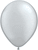 Qualatex Latex Metallic Silver 11″ Latex Balloons (25 count)