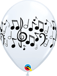 Qualatex Latex Music Notes 11″ Latex Balloons (50)