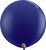 Qualatex Latex Navy 36″ (3′ Spherical) Latex Balloons (2)