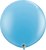 Qualatex Latex Pale Blue 36″ (3′ Spherical) Latex Balloons (2)