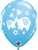 Qualatex Latex Pale Blue It's a Boy Elephants 11″ Latex Balloons (50 count)