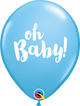 Pale Blue Oh Baby! 11″ Latex Balloons (50 count)