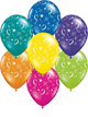 Party Balloons-A-Round 11″ Globos de látex (50)