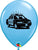 Qualatex Latex Pastel Blue Police Car 11″ Latex Balloons (50 count)