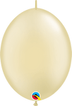 Qualatex Latex Pearl Ivory 06" QuickLink® Balloons (50 count)