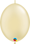 Qualatex Latex Pearl Ivory 12" QuickLink® Balloons (50 count)