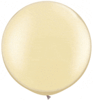 Qualatex Latex Pearl Ivory 30″ Latex Balloons (2 count)