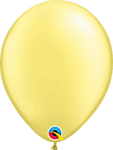 Qualatex Latex Pearl Lemon Chiffon 11″ Latex Balloons (100)