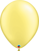 Globos de látex Pearl Lemon Chiffon de 16″ (50 unidades)