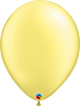 Pearl Lemon Chiffon 16″ Latex Balloons (50 count)