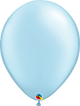 Globos de látex azul claro perlado de 16″ (50 unidades)