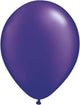 Globos de Latex de 11″ Púrpura Cuarzo Perla (100)