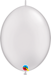 Qualatex Latex Pearl White 06" QuickLink® Balloons (50 count)