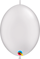 Globos QuickLink® de 12" color blanco perla (50 unidades)