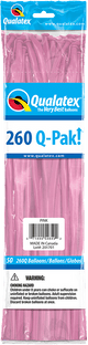 Pink 260Q Latex Balloons (50)