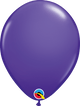 Globos de látex morado violeta de 11″ (25 unidades)