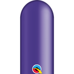 Qualatex Latex Quartz Purple 350Q Latex Balloons (100)