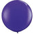 Qualatex Latex Quartz Purple 36″ (3′ Spherical) Latex Balloons (2)