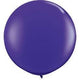 Quartz Purple 36″ (3′ Spherical) Latex Balloons (2)