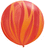 Qualatex Latex Red Orange Rainbow SuperAgate 30″ Latex Balloons (2 count)