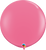 Rose 36″ (3′ Spherical) Latex Balloons (2 count)